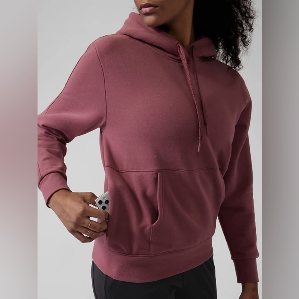 NWT ATHLETA RETROPLUSH HOODIE